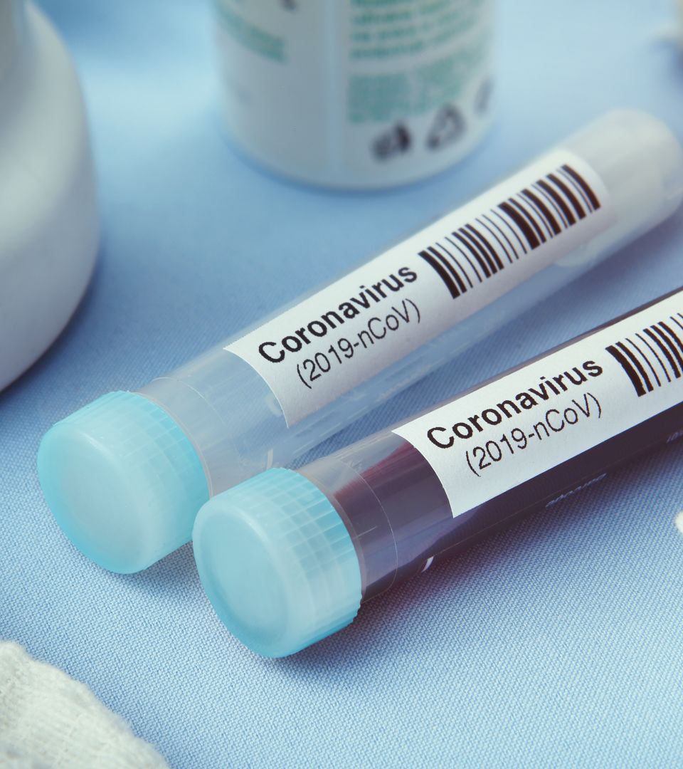 Corona-Test-Röhrchen