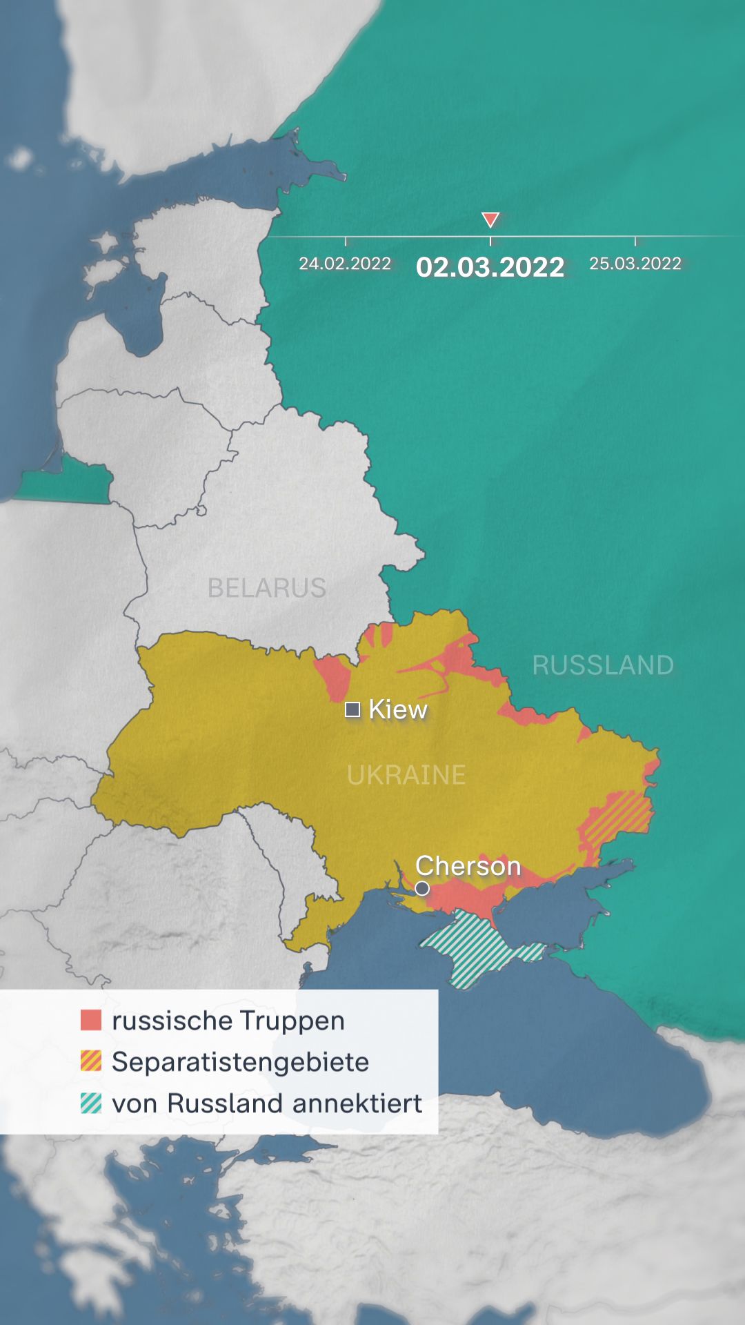 Der Ukraine Krieg Im Zeitraffer I Zdfheute