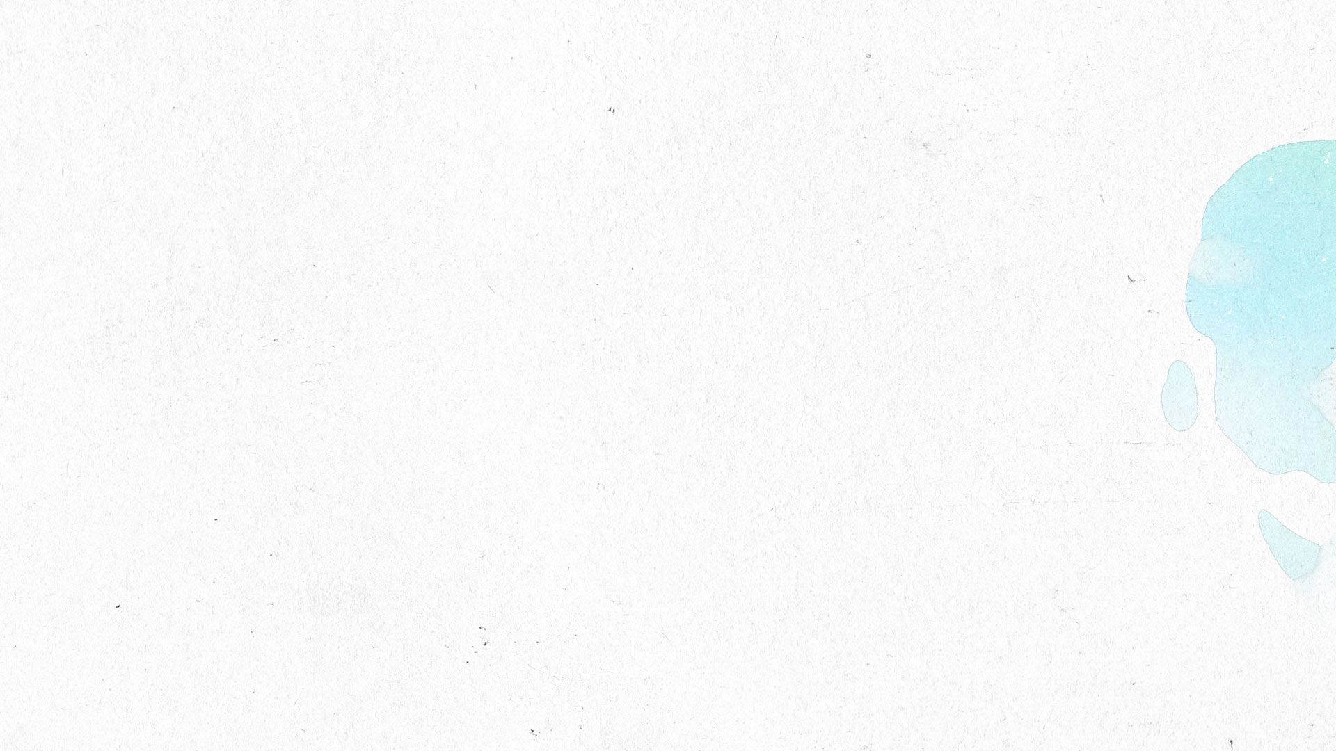 Blaue Wasserflecken auf Aquarellpapier.